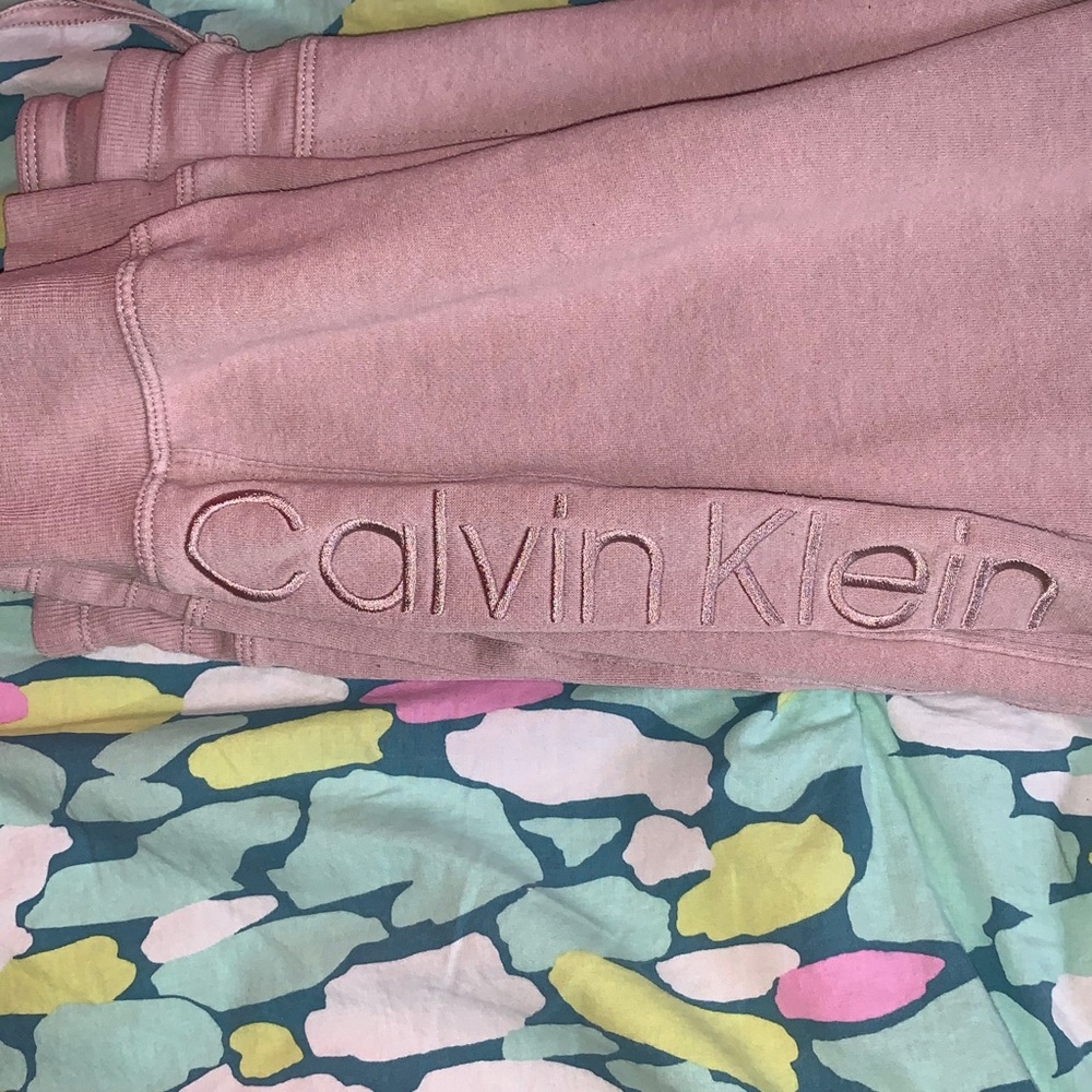 Pink Calvin Klein Sweatpants